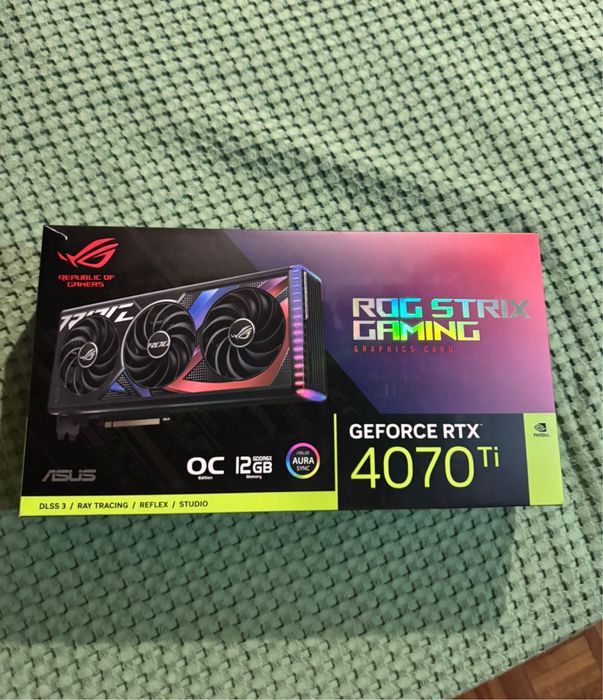 Asus Rog Strix GeForce Rtx 4070 Ti 12gb