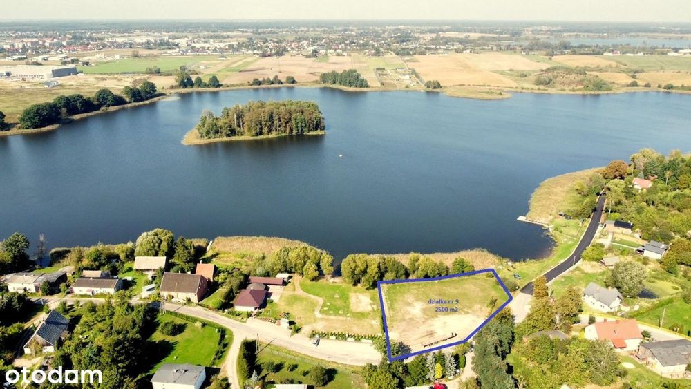 Działka z linią brzegową Jeziora Iławskiego