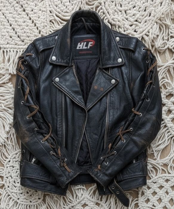 Kurtka meska skora naturalna