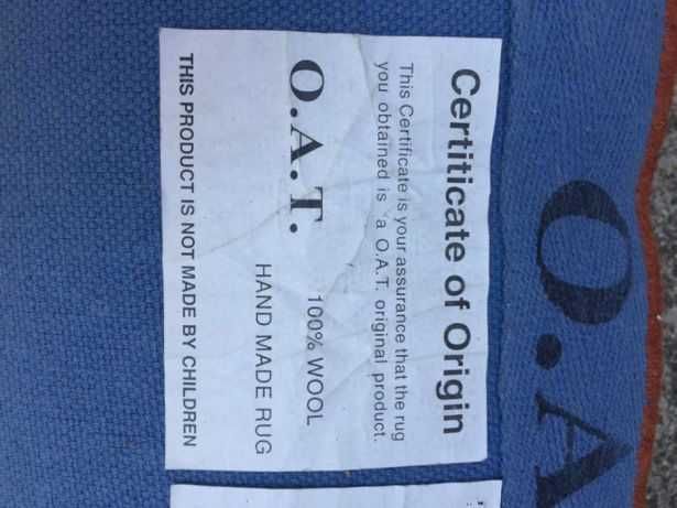 Tapeçaria OAT 100% lã