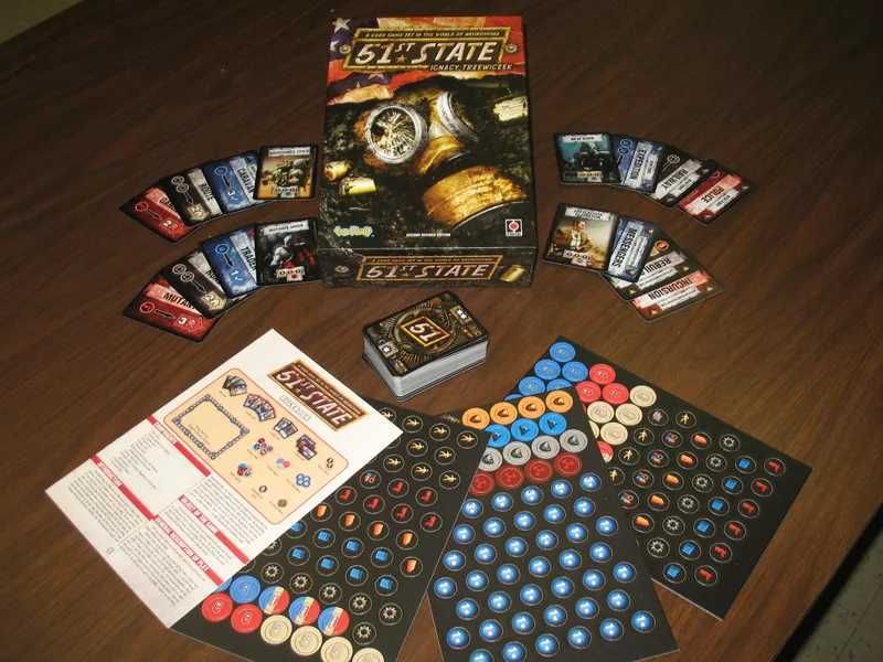 51st State + Ruins - Jogo de Tabuleiro - Boardgame