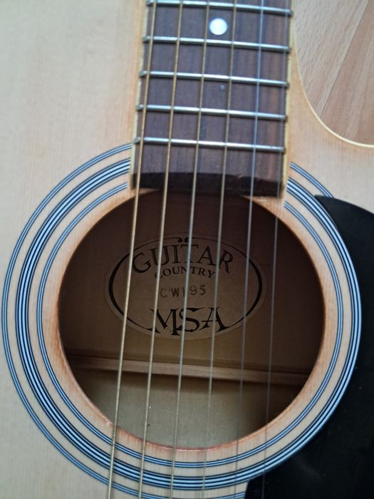 Gitara Elektro-akustyczna MSA CW195 z porządnym futerałem