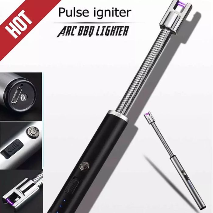 Зажигалка электрическая Jade Deer импульсная плазменная с USB