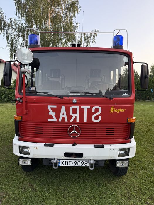Mercedes-Benz 813 Ziegler / Samochód Pożarniczy / OSP / GLBA / 100% sprawny