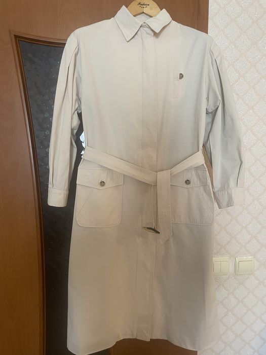 Котоновий тренч (плащ)