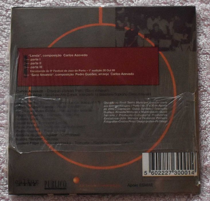 Carlos Azevedo Ensemble – Lenda (novo/selado)