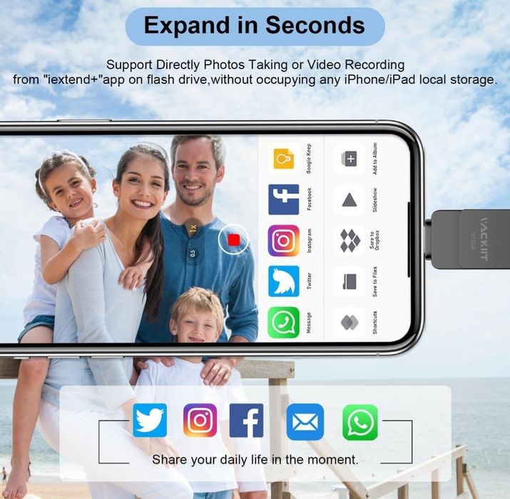 Pendrive 512 GB do iPhone Apple