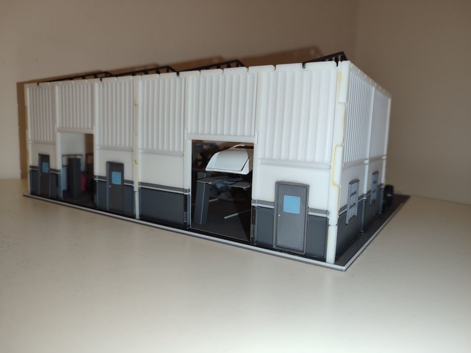 Diorama oficina 1:64