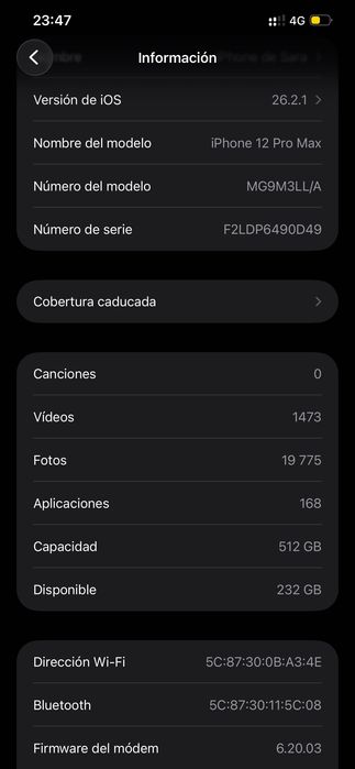 Iphone 12 pro max 512gb