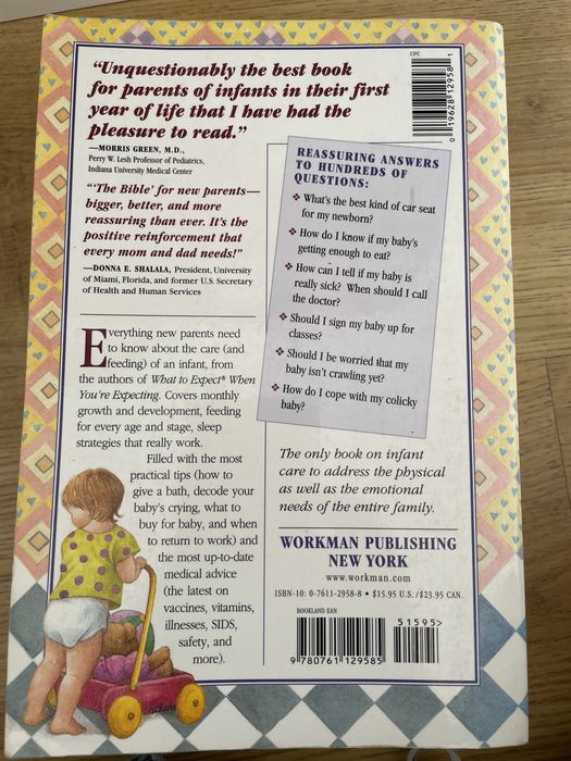 Livro what to expect the first year