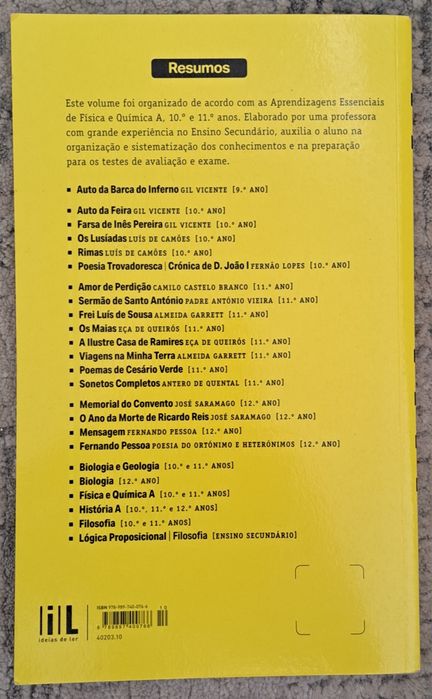 Lilivro de resumos de fisica e química A