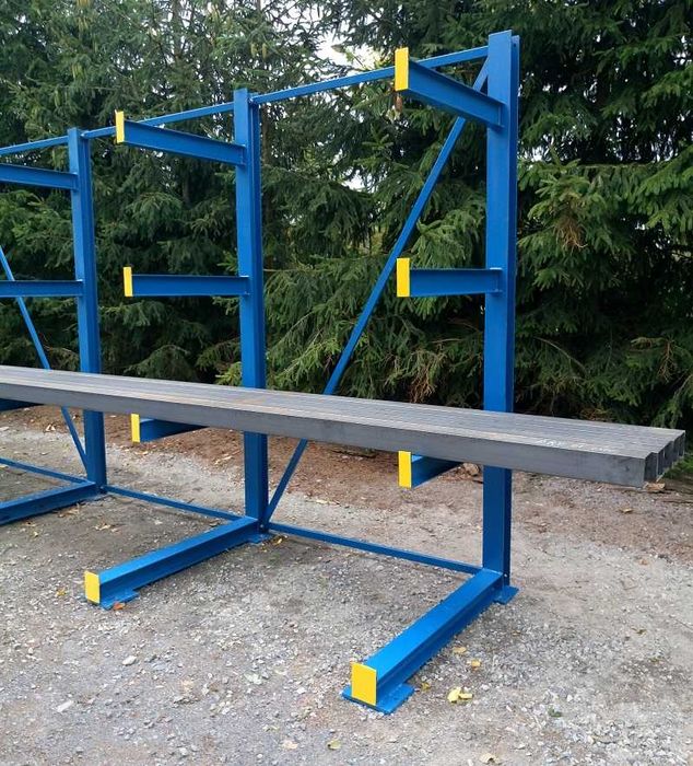 Regał wspornikowy , regały wspornikowe , dłużyca , stal