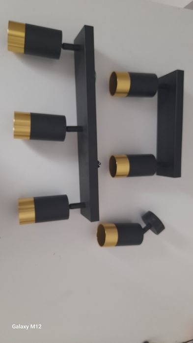 Komplet lampek, sufitowo ściennych