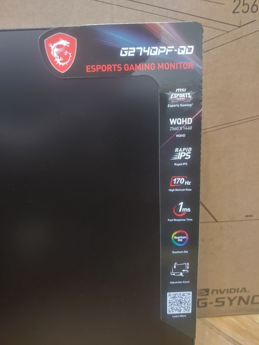 Монітор MSI G274QPF-QD