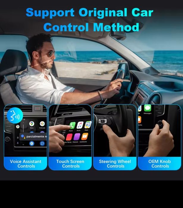 Wireless carplay android auto