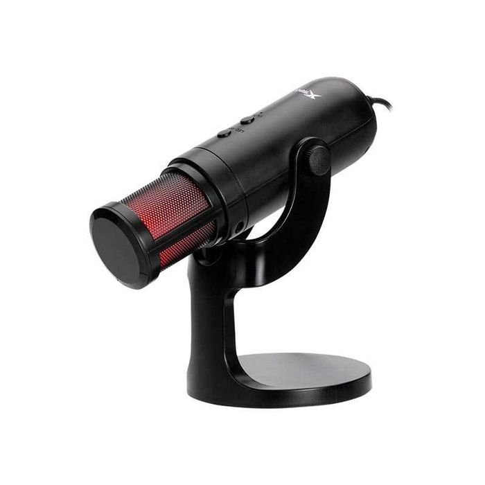 Микрофон игровой USB чистый звук с RGB подсветкой XTRIKE XMC-03