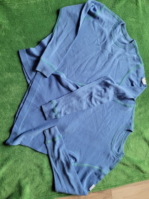 Bluzki komplet 2szt merino 100proc bliźniaki dwie bliźnięta