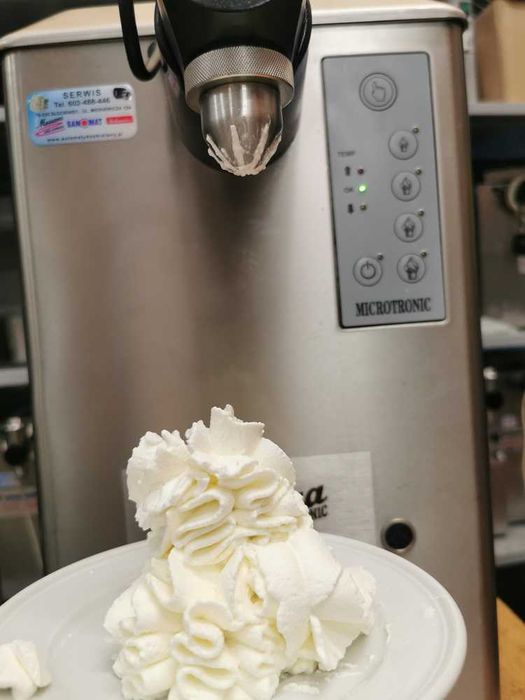 Automat Maszyna Bitej Śmietany Mussana Lady Microtronic 6 litrów