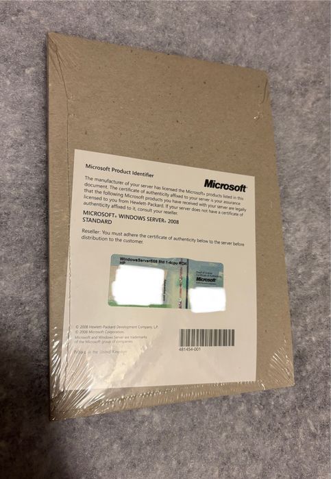 RETRO windows 2008 standard licencja nie otwarta