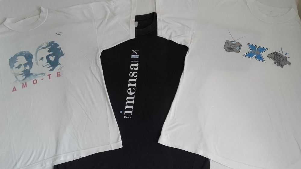 T-shirts da XFM. Muito raras. Em bom estado.