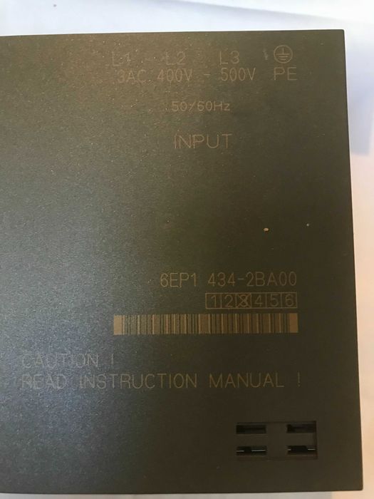 Siemens sitop power 10 fonte de alimentação 10A 6ep1 434-2ba00