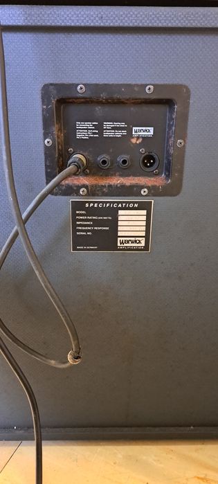 Coluna amplificador de baixo Warwick