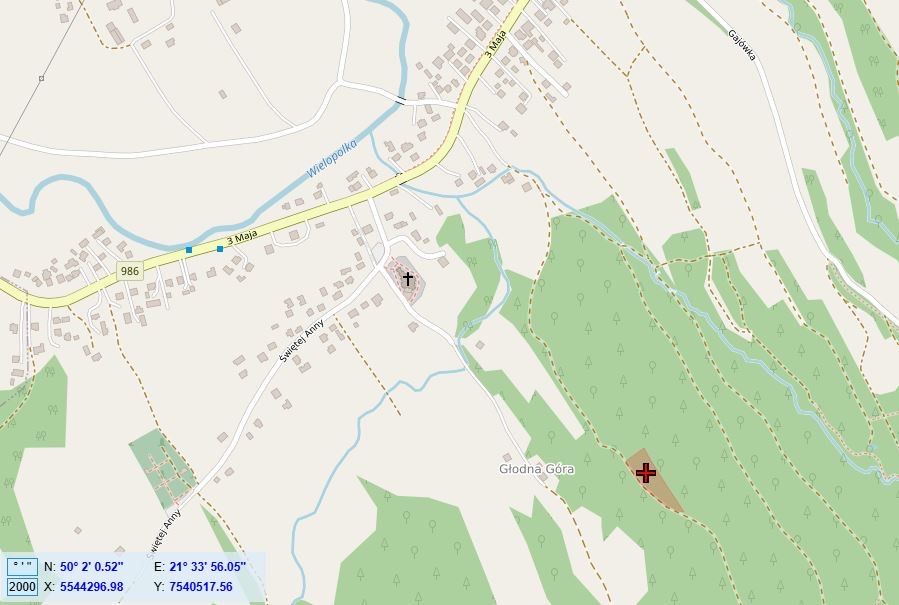 Dzialka Ropczyce/ Chechły 0,3060 IV klasa gruntu