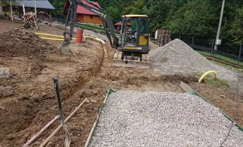 Wycinka karczowanie drzew, obcinanie gałęzi, wykaszanie, rębak zrębka.