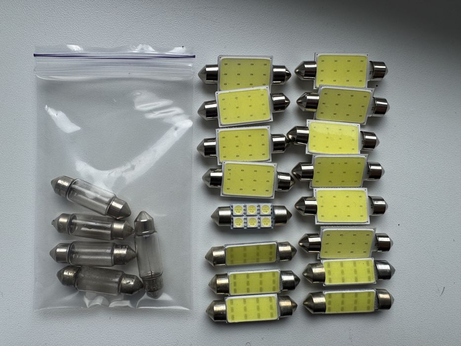 Лампы подсветки салона BMW e39 e46 e53 e38 Автолампы светодиоды диоды