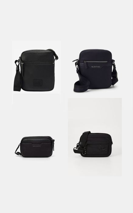 Чоловіча сумка Hugo Ethon 2 50535669,  Valentino Efeo bag VBS7O920001, KARL LAGERFELD K/IKON CROSS BODY BLACK A3M30167-999