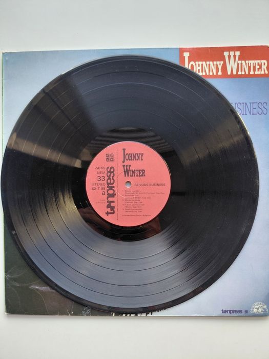 Winyl Johnny Winter Serious Business