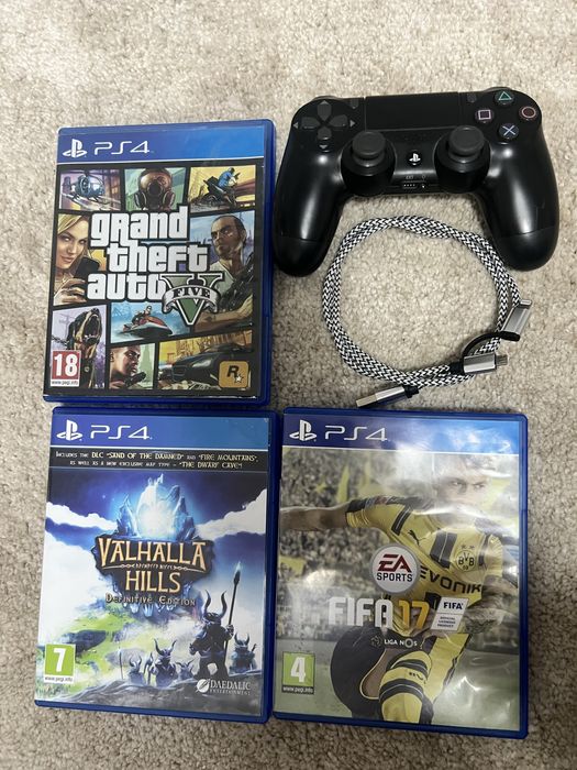 Ps4 Slim [1TB] + Jogos + Comando ( impecavel )