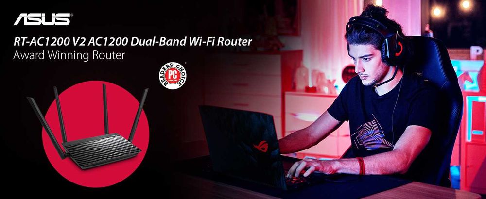 Новый Wi Fi 5 ГГц роутер Asus RT-AC1200 v2