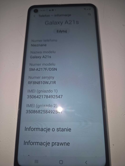 Telefon SAMSUNG A21S