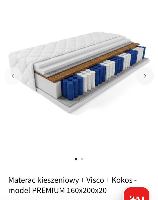 Materac premium 160x200