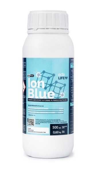 IonBlue 0,5L - miedź systemiczna, siarka i miedź dolistna do 5ha