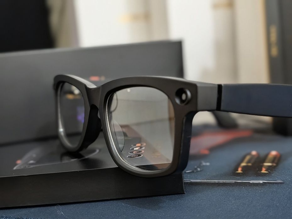 Розумні окуляри з камерою AIMB S2 Max 2026. Аналог Ray Ban Meta.
