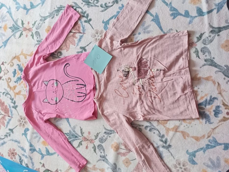 Zestaw bluzki i spodenki 110 dla dziewczynki