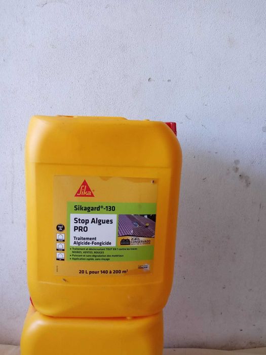 Stop Algyes Pro/ Sikagard 130 - Limpeza de telhados e Paredes