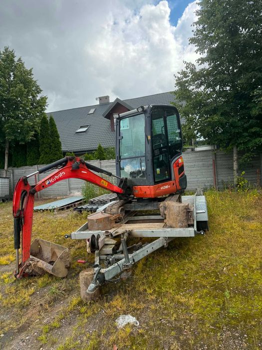 Minikoparka kubota