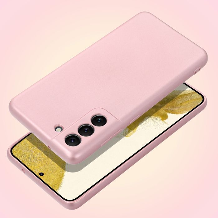 Futerał METALLIC do SAMSUNG S20 FE różowy