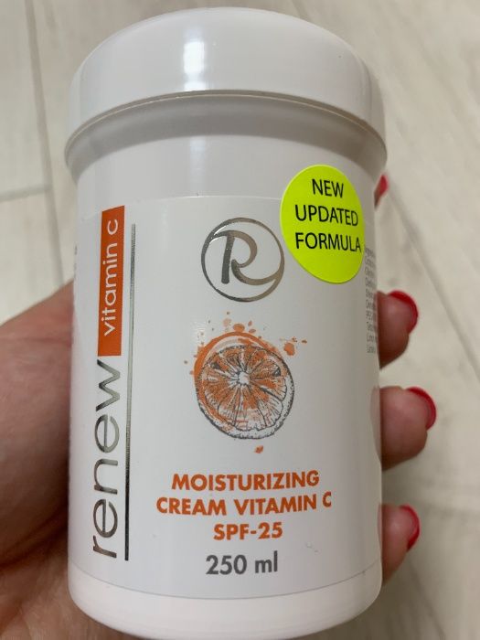RENEW Крем с активным витамином С SPF-25