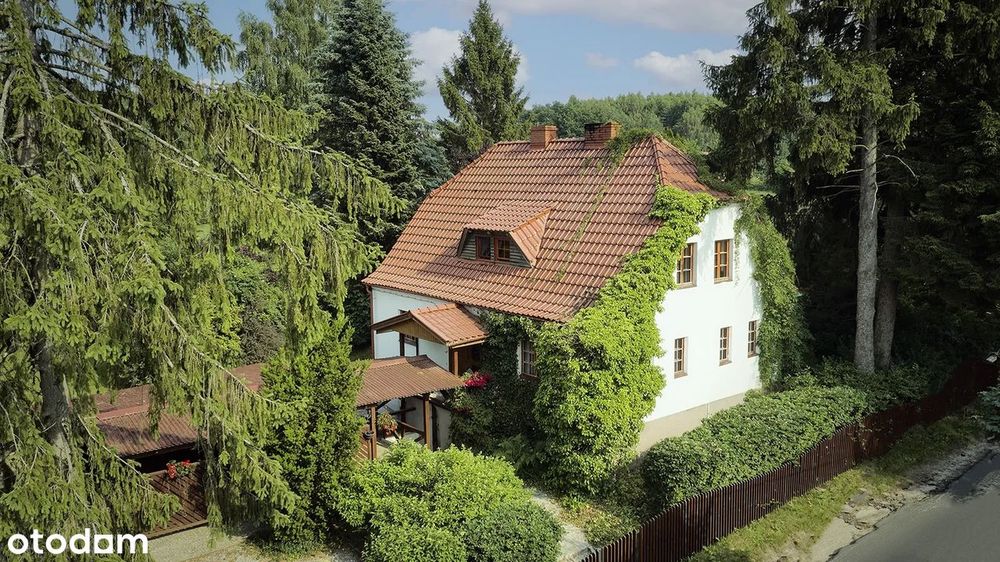 Wolnostojący dom z pięknym ogrodem