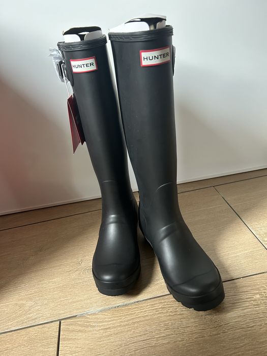 Kalosze Hunter czarne matowe 36