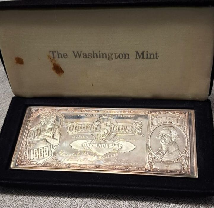 Srebro 1000 dolarow usa UNIKAT okazja 500g