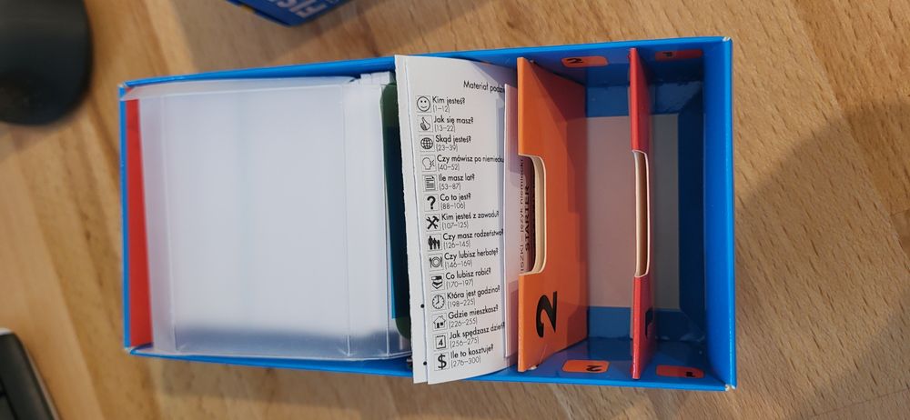 Fiszki język niemiecki starter a1 nowe
