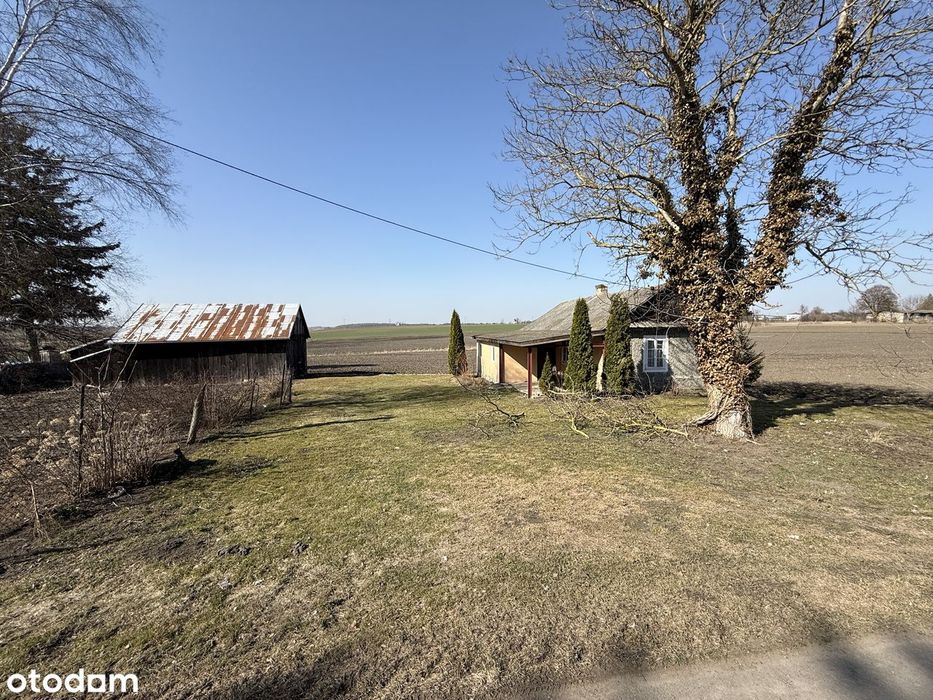 Działka siedliskowa przy drodze utwardzonej w spokojnym miescu