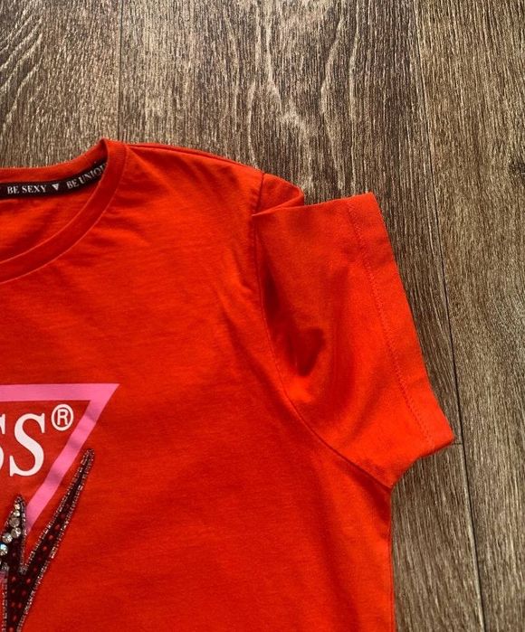 Жіноча футболка світшот худі лонгслів Guess розмір М