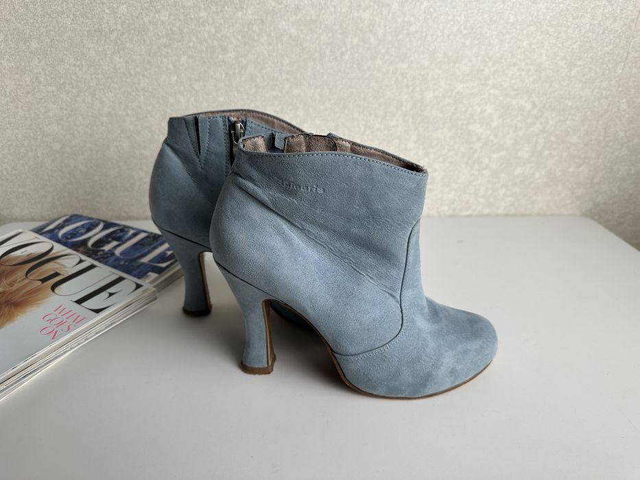 Ботильони блакитні німецькі Tamaris