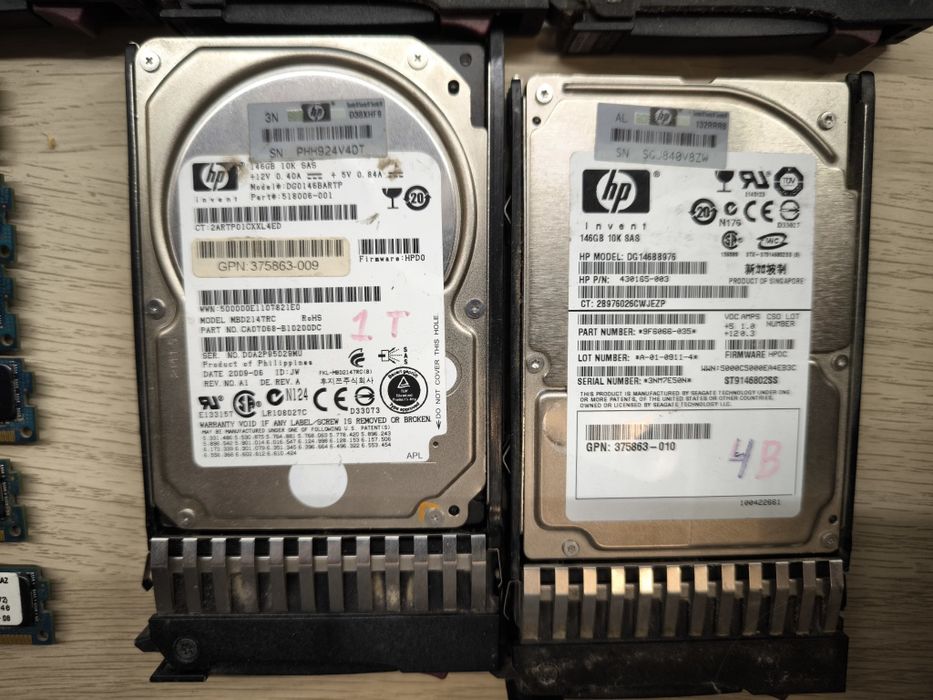 HPE ProLiant Gen7 DL360 продаж бп, озу, hdd, процесори